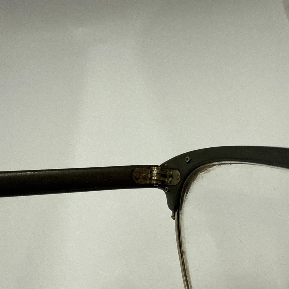 **FRAME ONLY** Vintage Art-Craft U.S.A. Cateye Browline Eyeglasses Alum‎